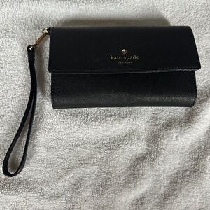 Kate Spade Navy Blue wristlet